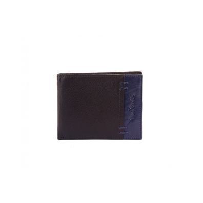 Δερμάτινο Πορτοφόλι - Καρτοθήκη Pierre Cardin 8804 TILAK31 Μαύρο - Μπλε