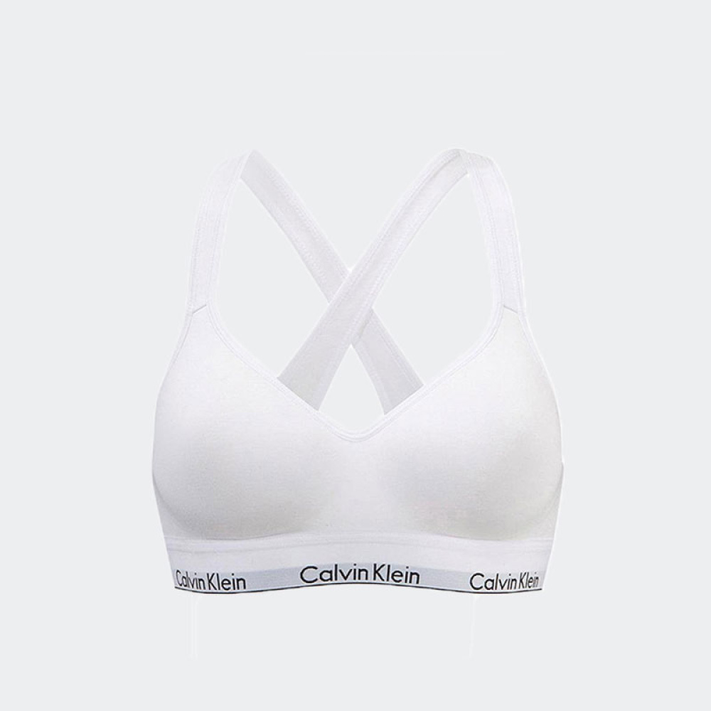 Bralette Calvin Klein QF1654E-100 Modern Cotton Άσπρο