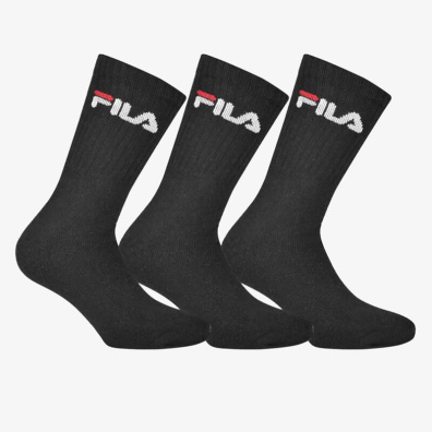 Αθλητικές Κάλτσες Fila 3 ζεύγη F9505-200 Μαύρο