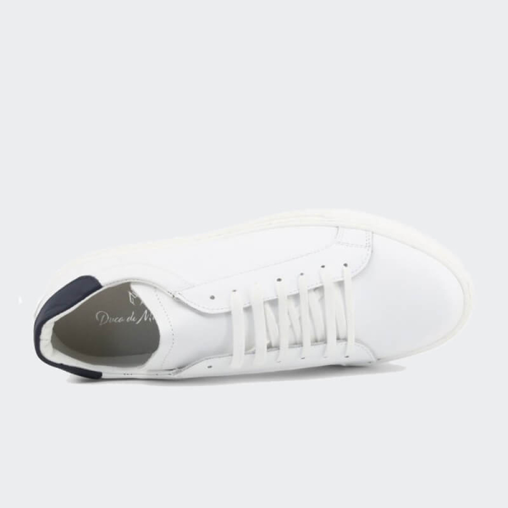 Δερμάτινο Sneaker Made In Italy Brando-Pelle Άσπρο