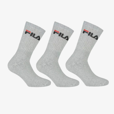 Αθλητικές Κάλτσες Fila 3 ζεύγη F9505-400 Γκρι