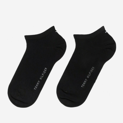Κάλτσες Μονόχρωμες Tommy Hilfiger 2 Ζεύγη 342023001-200 Μαύρο