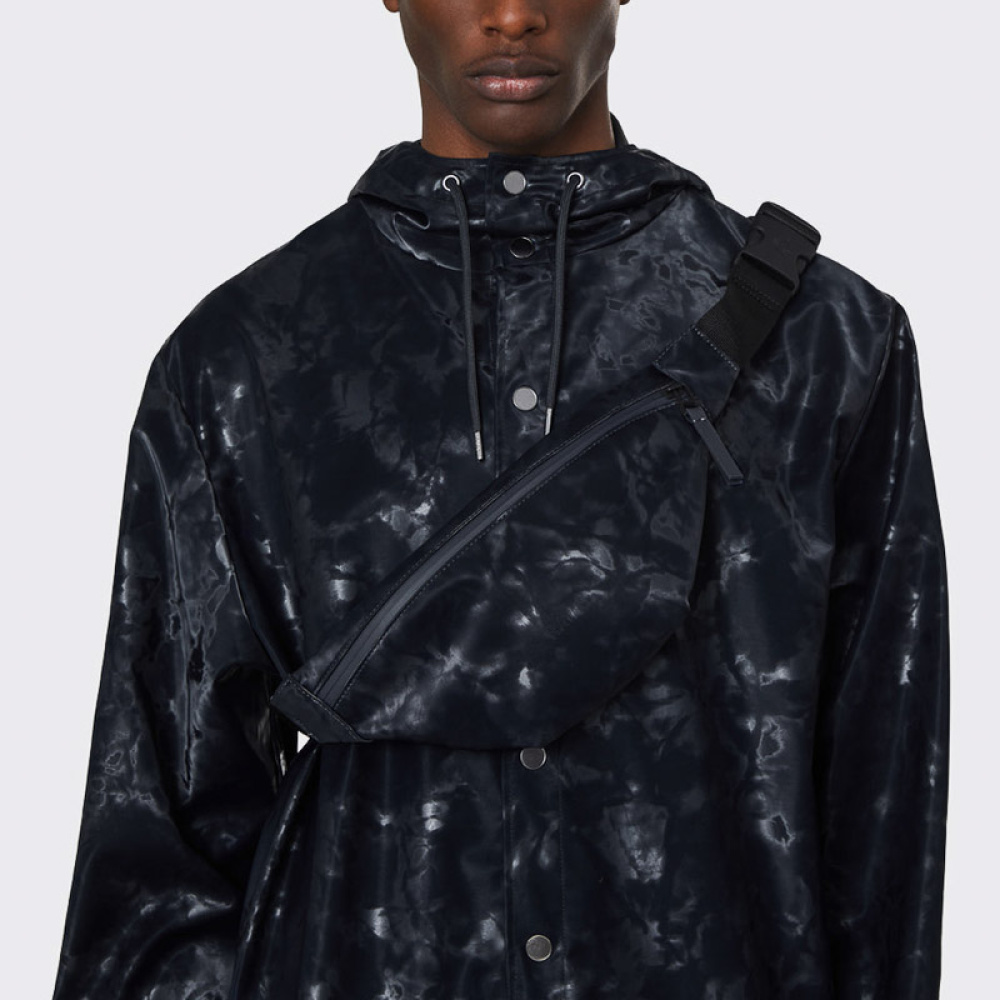 Αδιάβροχο Τσαντάκι Μέσης Rains Bum Bag Mini 13130-77 Mαύρο