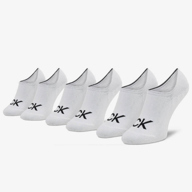 Κάλτσες Calvin Klein 3 Ζεύγη 701218723-002 Άσπρο
