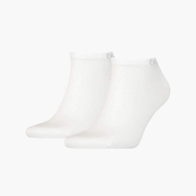 Μονόχρωμες Κάλτσες Calvin Klein 2 Ζεύγη 701218707-002 Άσπρο