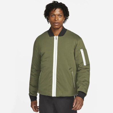 Bomber Μπουφάν Nike Sportswear Style Essentials DD5001-326 Πράσινο