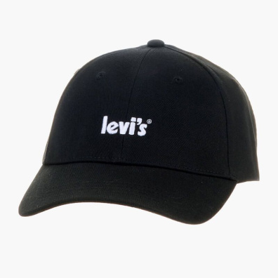 Καπέλο Levi's Poster Logo D6657-0002 Μαύρο
