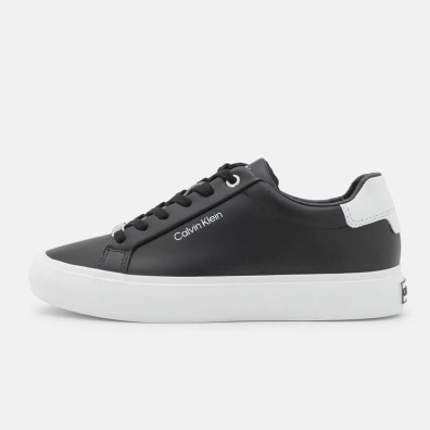 Δερμάτινο Sneaker Calvin Klein HW0HW00839-0GN Μαύρο