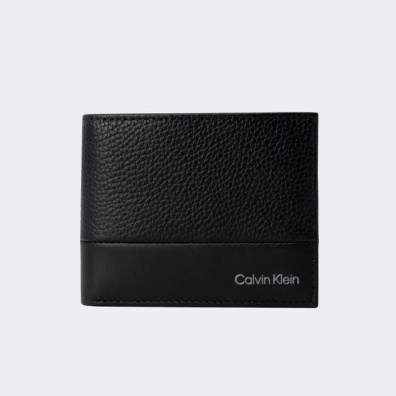 Δερμάτινη Καρτοθήκη Calvin Klein K50K509182-BAX Μαύρο