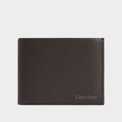 Δερμάτινο Πορτοφόλι Calvin Klein K50K507969-BAW Καφέ