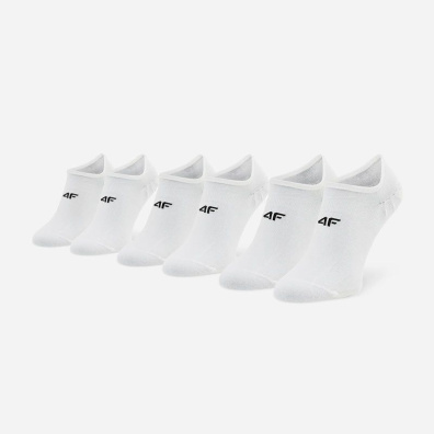 Κάλτσες 4F 3 Ζεύγη H4L22-SOM300-10S Άσπρο
