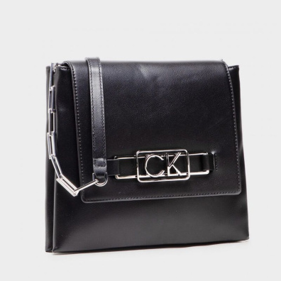 Τσάντα Χιαστί Calvin Klein K60K607505-BAX Μαύρο