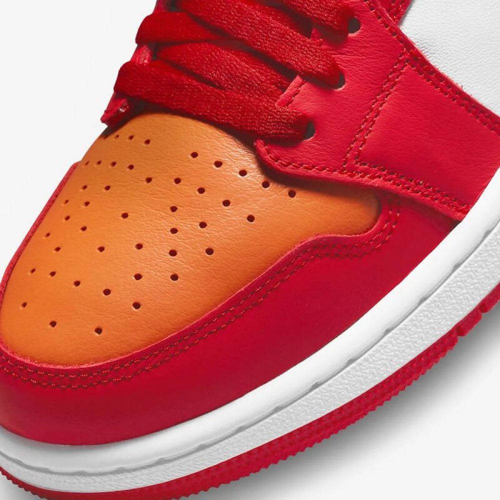 Sneaker Nike Air Jordan 1 Zoom Air Comfort CTO979-603 Πορτοκαλί Κόκκινο