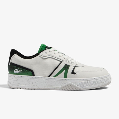 Δερμάτινο Sneaker Lacoste  L001 123 8 45SMA0127082 Άσπρο Πράσινο