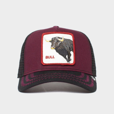 Καπέλο Goorin Bros The Bull 101-0521-WIN Μαύρο Μπορντό