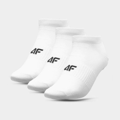 Κάλτσες 4F 3 Ζεύγη 4FSS23USOCM149-10S Άσπρο