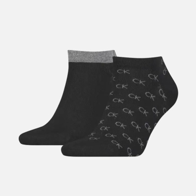 Κάλτσες Calvin Klein 2 Ζεύγη 701218715-001 Μαύρο