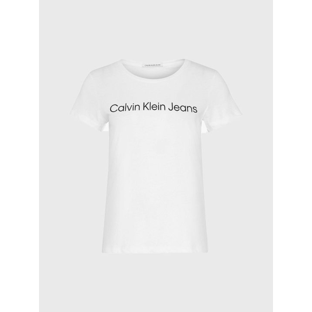T-shirt Calvin Klein Short Sleeves  J20J220953-YAF  Άσπρο