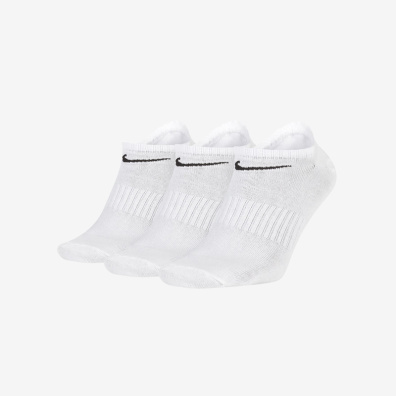 Κάλτσες Nike Everyday Lightweight No-Show SX7678-100 (3τμχ) Άσπρο
