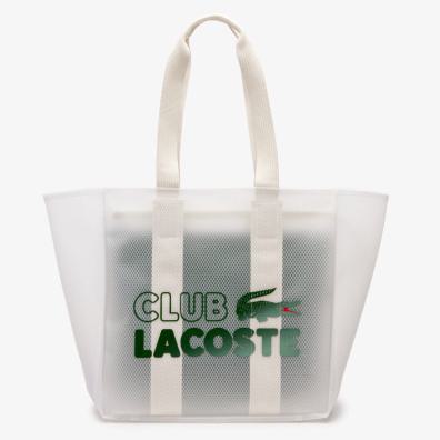 Τσάντα Ώμου Lacoste NU4150PB-L64 Άσπρο