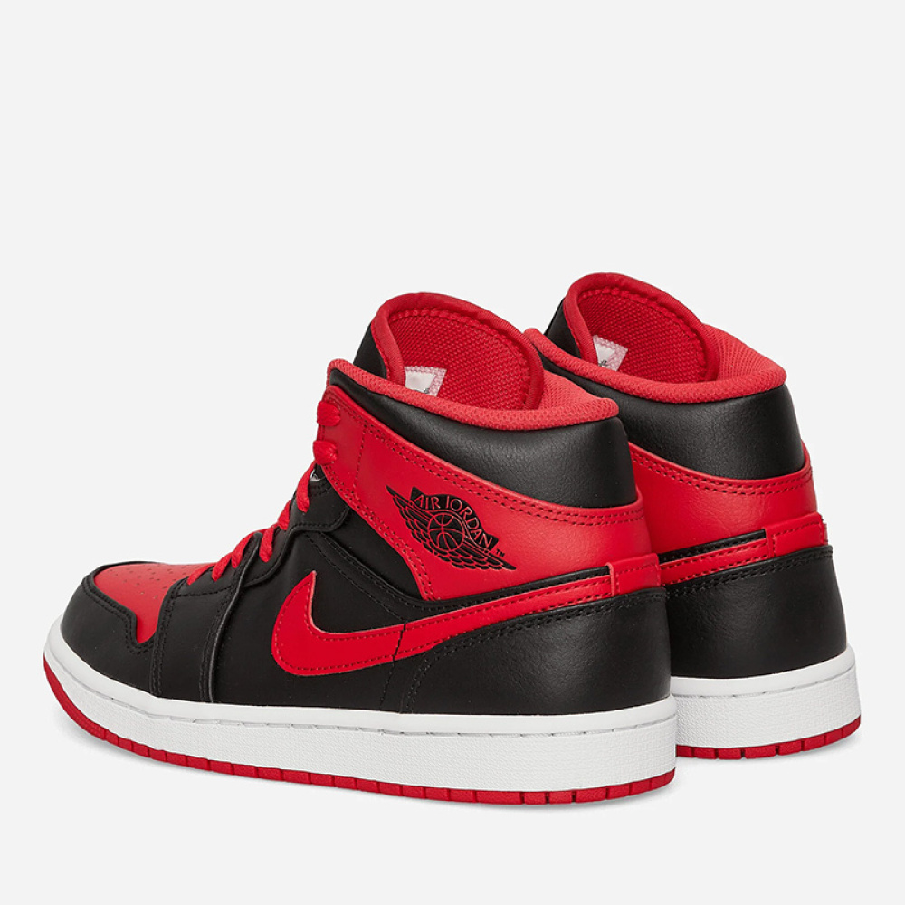 Sneaker Air Jordan 1 Mid DQ8426-060 Μαύρο Κόκκινο