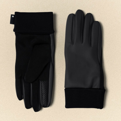 Unisex Γάντια Αφής Rains 16720-01 Μαύρο