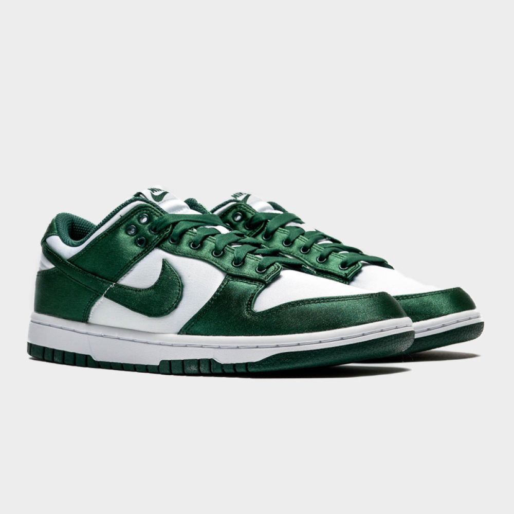 Sneaker Nike Dunk Low Michigan State Satin DX5931-100 Πράσινο