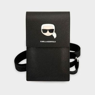 Universal τσαντάκι - Θήκη Για Κινητό 6.1" Karl Lagerfeld KLWBSAKHPK Μαύρο