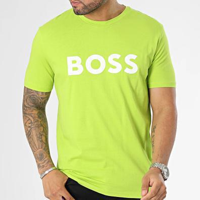 T-Shirt Hugo Boss 50481923-329 Πράσινο