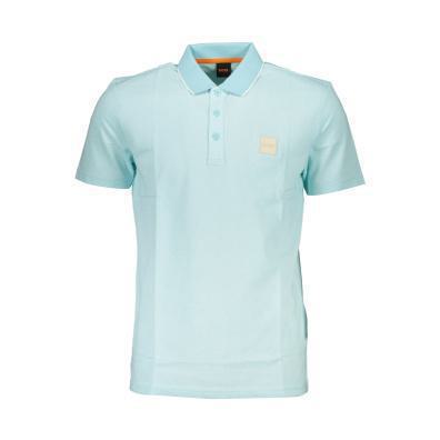 T-Shirt Polo Hugo Boss Peoxford 50477071-AZ461 Γαλάζιο
