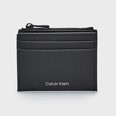 Δερμάτινη Καρτοθήκη Calvin Klein K50K511282-BEH Μαύρο