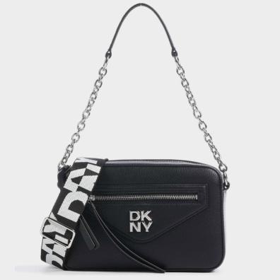 Δερμάτινη Τσάντα Ώμου DKNY R41EKB91-71Y1 Μαύρο