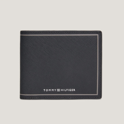Δερμάτινο Πορτοφόλι Tommy Hilfiger AM0AM11841-BDS Μαύρο