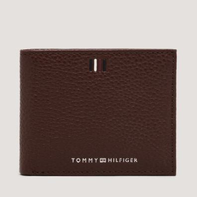 Δερμάτινο Πορτοφόλι-Καρτοθήκη Tommy Hilfiger AM0AM11854-GT8 Καφέ