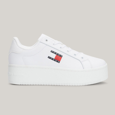 Flatform Sneaker Tommy Hilfiger EN0EN02518-YBS Λευκό