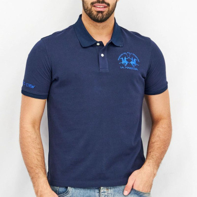 T-Shirt La Martina XMP003-PK031-07017 Μπλε