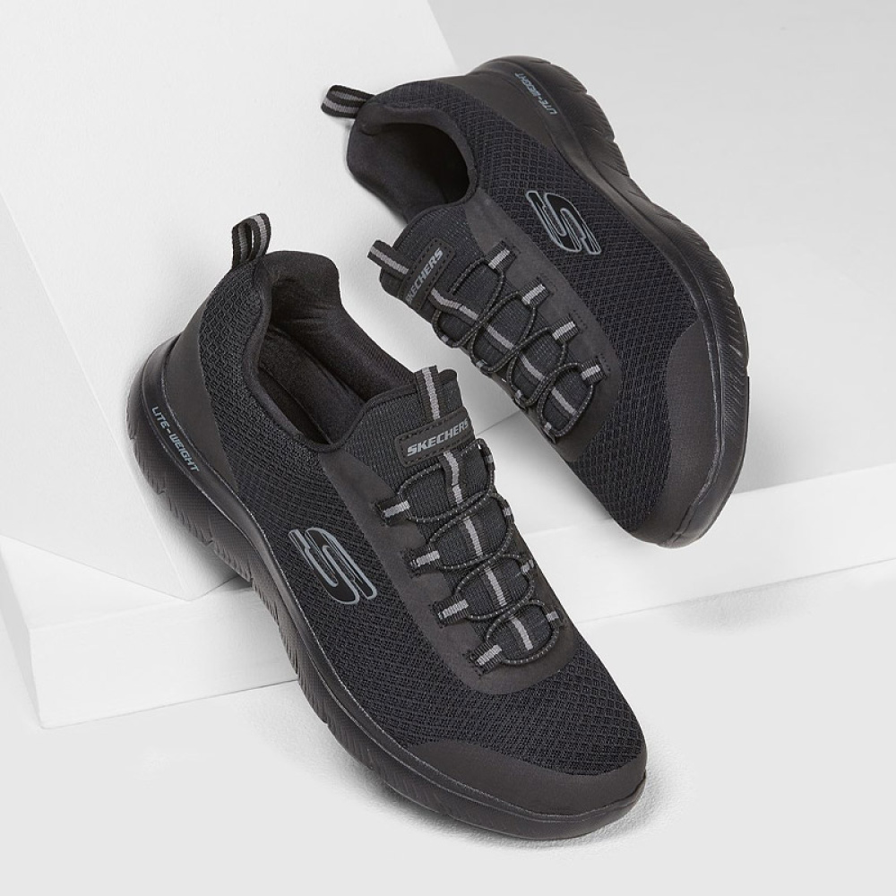 Sneaker Skechers Summits Repinski 232060-BBK Μαύρο