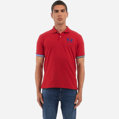 T-Shirt La Martina WMP009PK001-06101 Κόκκινο