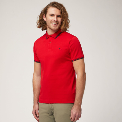 T-Shirt Polo Harmont & Blaine LNL010021148-501 Κόκκινο
