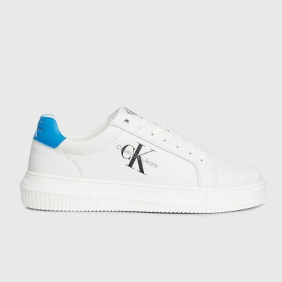 Δερμάτινα Sneaker Calvin Klein YM0YM0068-0LI Άσπρο