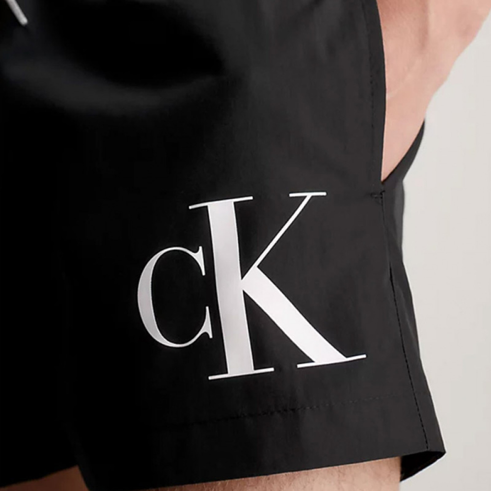 Μαγιό Σορτς Calvin Klein KM0KM00901-BEH Μαύρο
