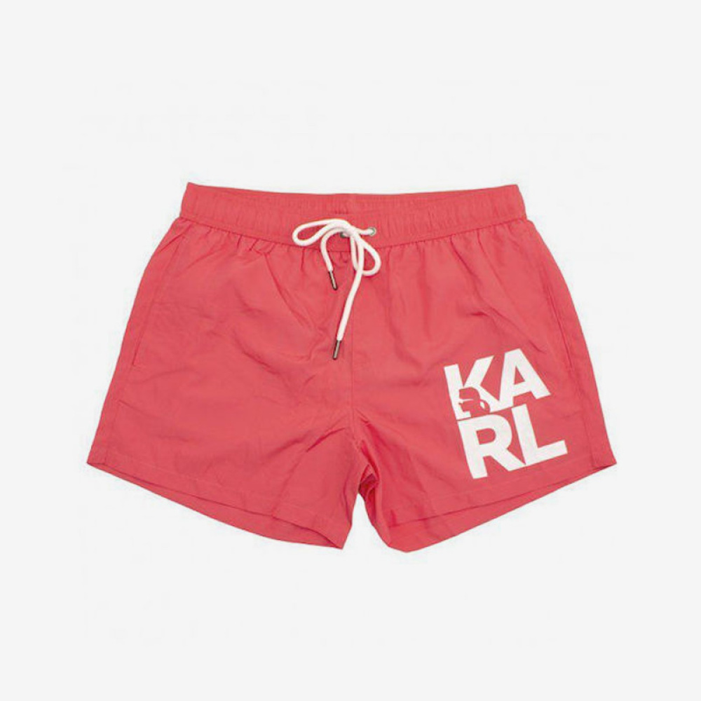 Μαγιό Σορτς Karl Lagerfeld KL21MBS02 Ροζ